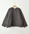 hagumu｜中綿ノーカラーブルゾン [[C-757]][C]