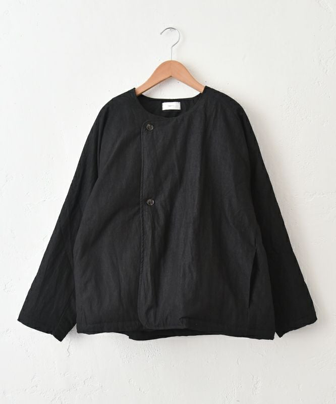 hagumu｜中綿ノーカラーブルゾン [[C-757]][C]