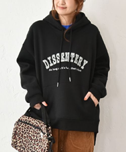 IN THE MARKET｜後ジップデザイン裏起毛パーカー [[C-2446]][C]