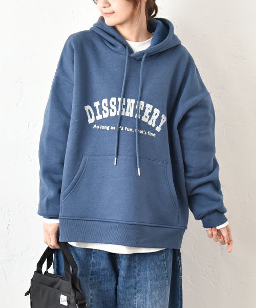 IN THE MARKET｜後ジップデザイン裏起毛パーカー [[C-2446]][C]