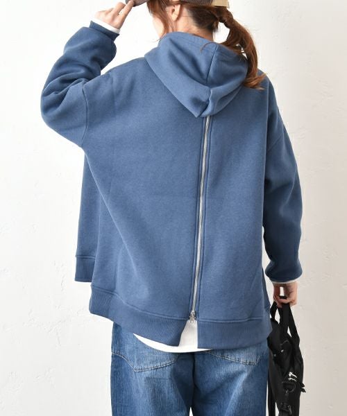 IN THE MARKET｜後ジップデザイン裏起毛パーカー [[C-2446]][C]