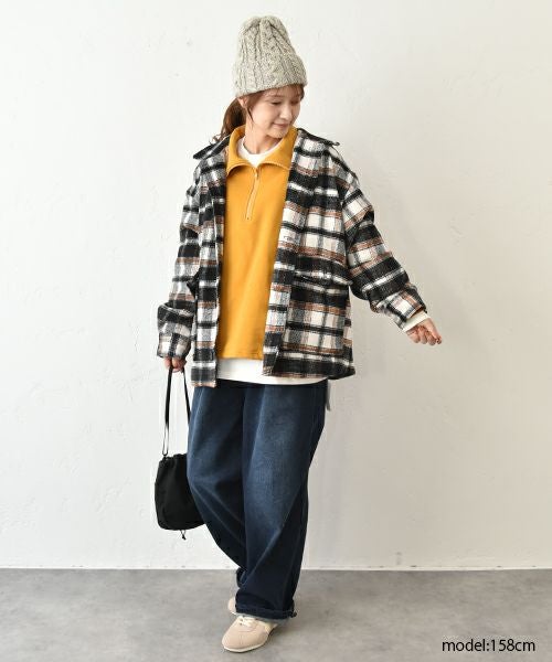 IN THE MARKET｜チェック柄ネル素材ジャケット [[C-2441]][C]