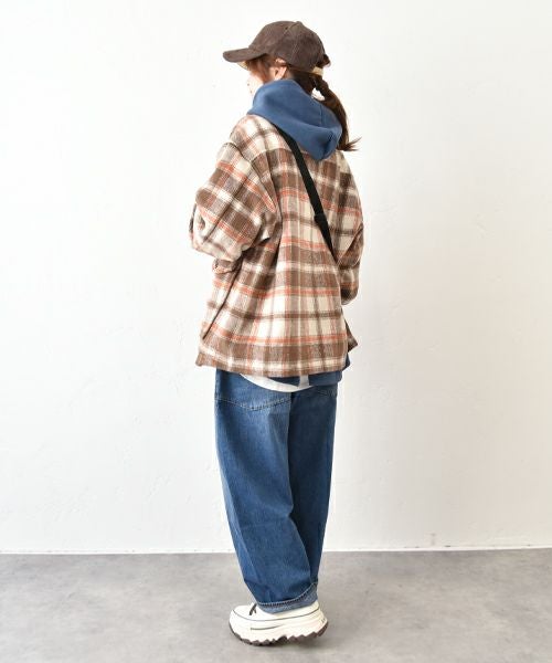 IN THE MARKET｜チェック柄ネル素材ジャケット [[C-2441]][C]