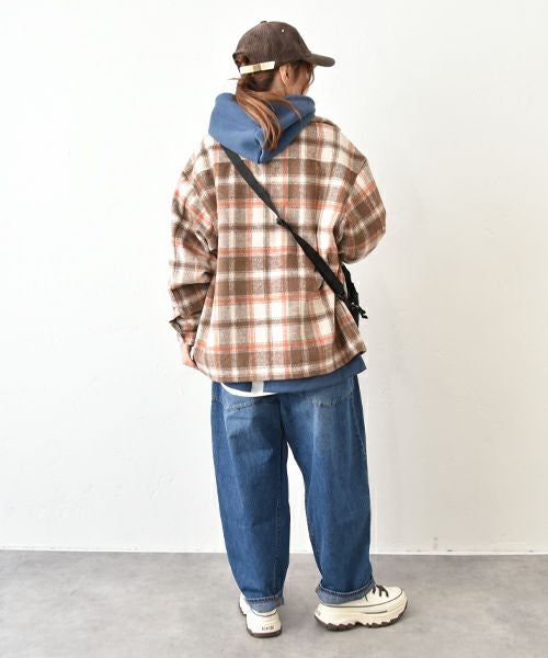 IN THE MARKET｜チェック柄ネル素材ジャケット [[C-2441]][C]