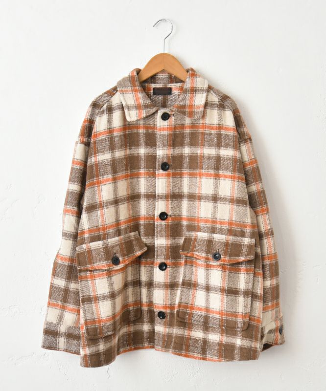 IN THE MARKET｜チェック柄ネル素材ジャケット [[C-2441]][C]