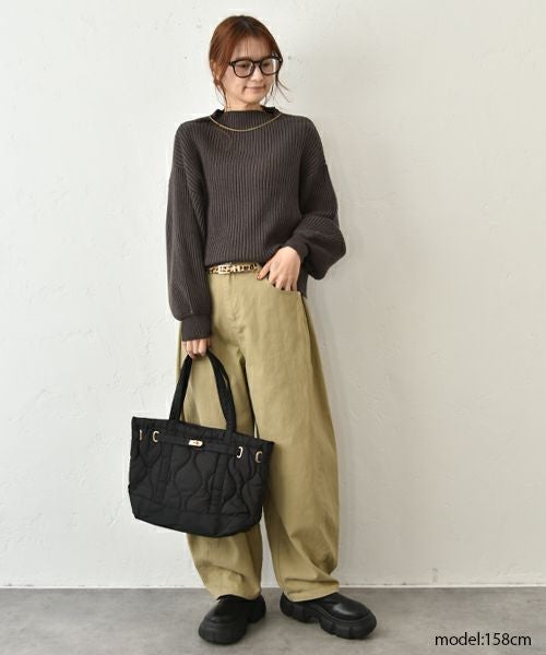 HUMS｜ボリュームスリーブニット [[MT-0475]][C]