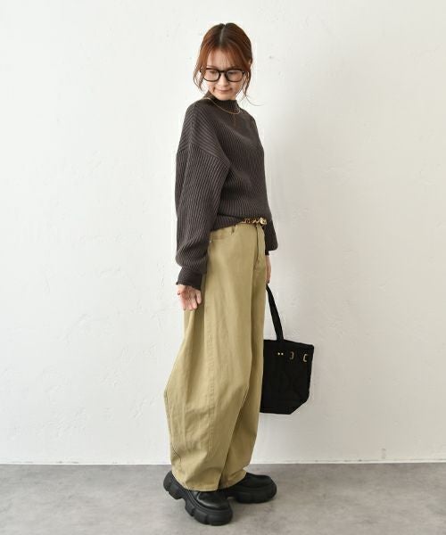 HUMS｜ボリュームスリーブニット [[MT-0475]][C]