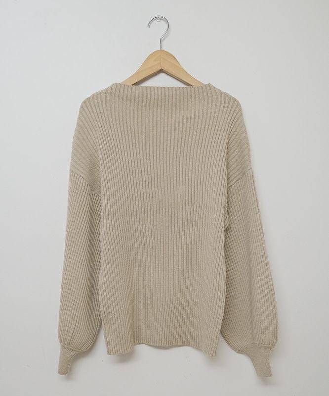 HUMS｜ボリュームスリーブニット [[MT-0475]][C]