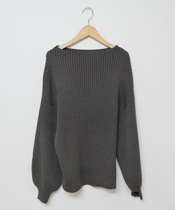 HUMS｜ボリュームスリーブニット [[MT-0475]][C]