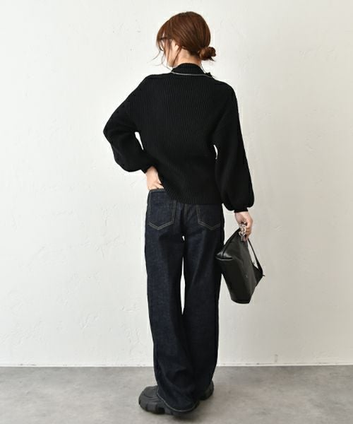 HUMS｜ボリュームスリーブニット [[MT-0475]][C]