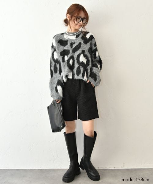 HUMS｜ツイードショートパンツ [[C-5109]][C]