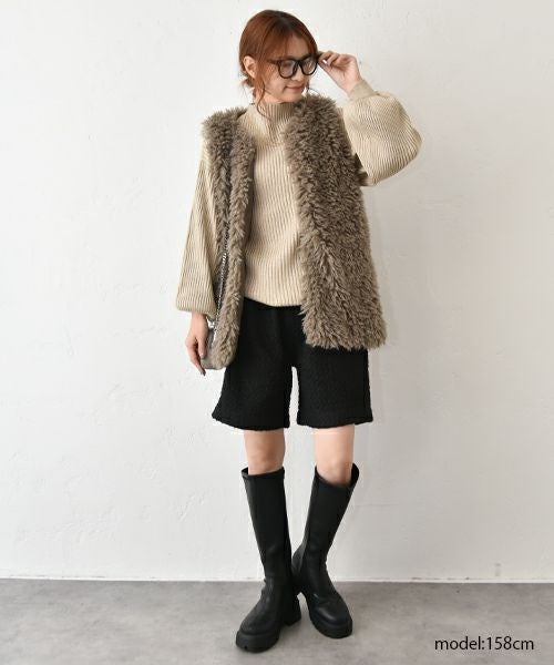 HUMS｜ツイードショートパンツ [[C-5109]][C]