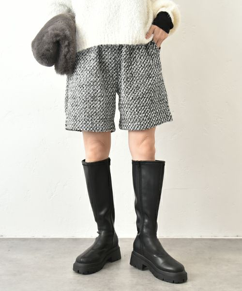 HUMS｜ツイードショートパンツ [[C-5109]][C]