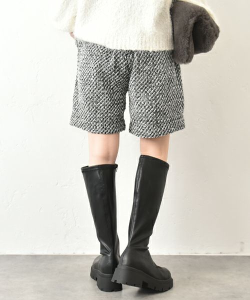 HUMS｜ツイードショートパンツ [[C-5109]][C]
