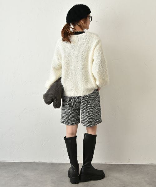 HUMS｜ツイードショートパンツ [[C-5109]][C]