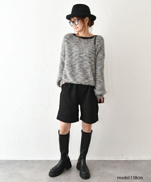 HUMS｜ツイードショートパンツ [[C-5109]][C]