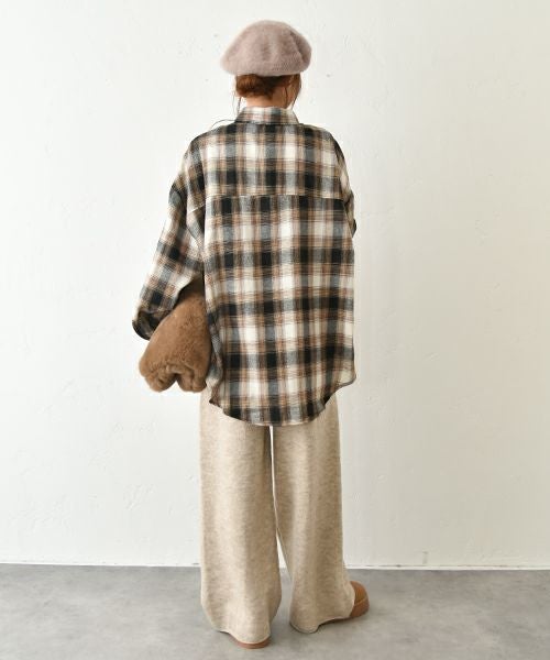 HUMS｜チェックシャツ [[9304527]][C]