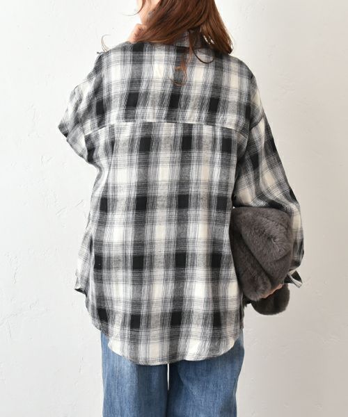 HUMS｜チェックシャツ [[9304527]][C]