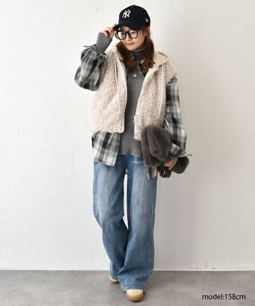 HUMS｜チェックシャツ [[9304527]][C]