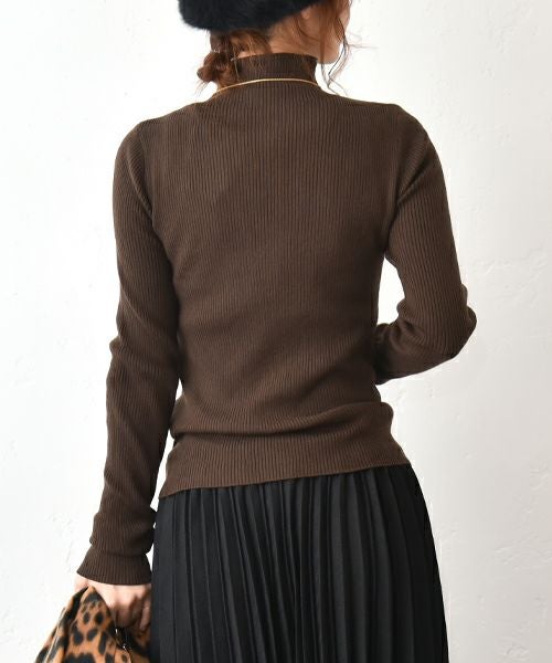 HUMS｜タートルリブニット [[MT-0477]][C]