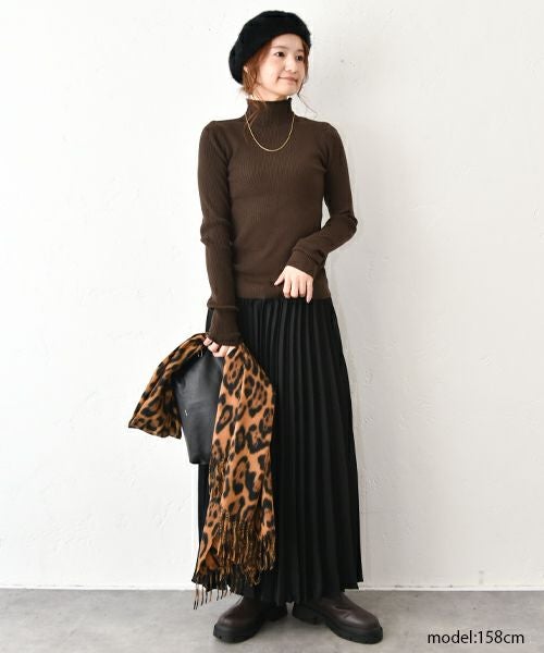 HUMS｜タートルリブニット [[MT-0477]][C]