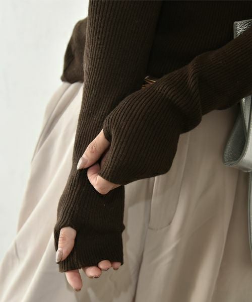 HUMS｜タートルリブニット [[MT-0477]][C]