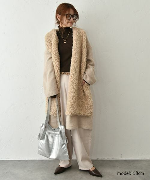 HUMS｜タートルリブニット [[MT-0477]][C]