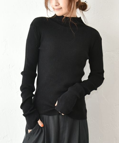 HUMS｜タートルリブニット [[MT-0477]][C]