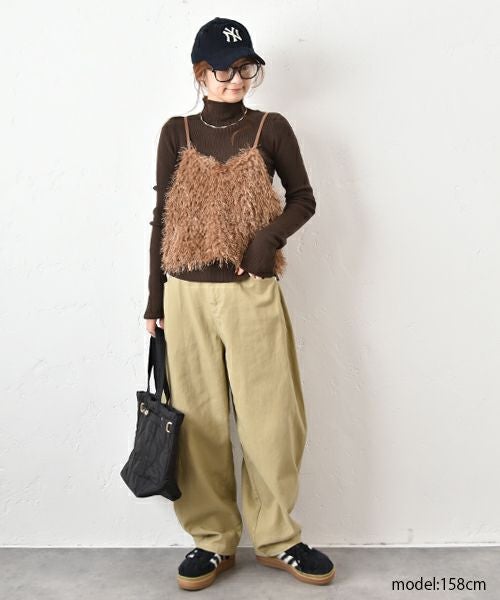  HUMS｜タートルリブニット [[MT-0477]][C]