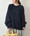 Our.｜ケーブル編みざっくりニットプルオーバー [[MT-0483]][C]