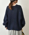 Our.｜ケーブル編みざっくりニットプルオーバー [[MT-0483]][C]