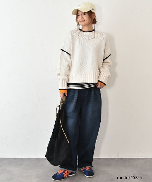 IN THE MARKET｜裏起毛ボールパンツ [[C-2442]][C]