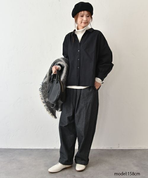 hagumu｜袖リブシャツ [[CPMA-8928]][C]