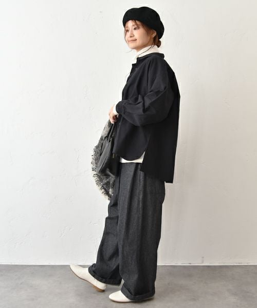 hagumu｜袖リブシャツ [[CPMA-8928]][C]