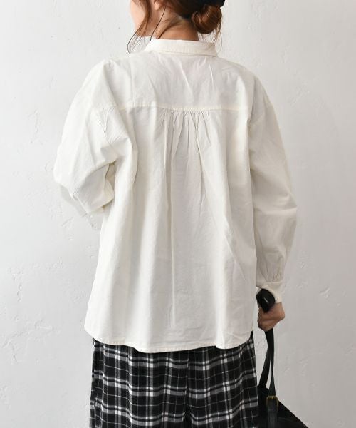 hagumu｜袖リブシャツ [[CPMA-8928]][C]