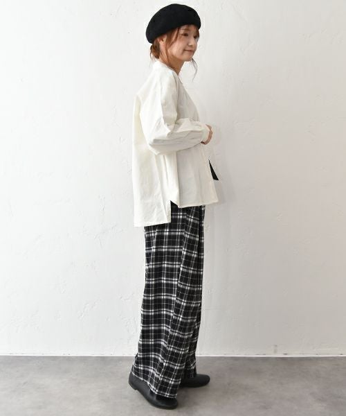 hagumu｜袖リブシャツ [[CPMA-8928]][C]