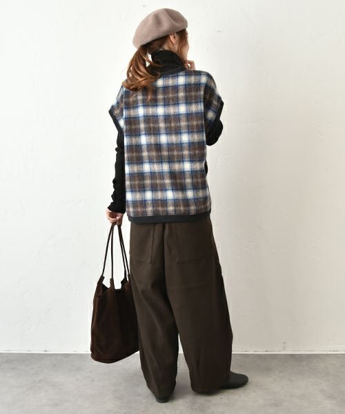 hagumu｜ウールライクタックバルーンパンツ [[CPMA-1906]][C]