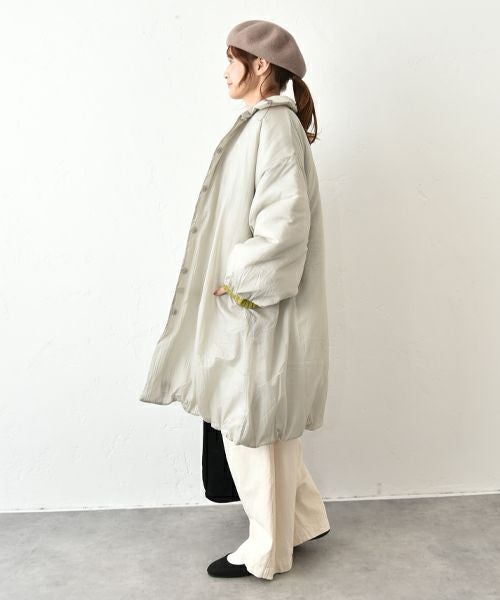 hagumu｜中綿ミドルコート [[CPMA-0472]][C]