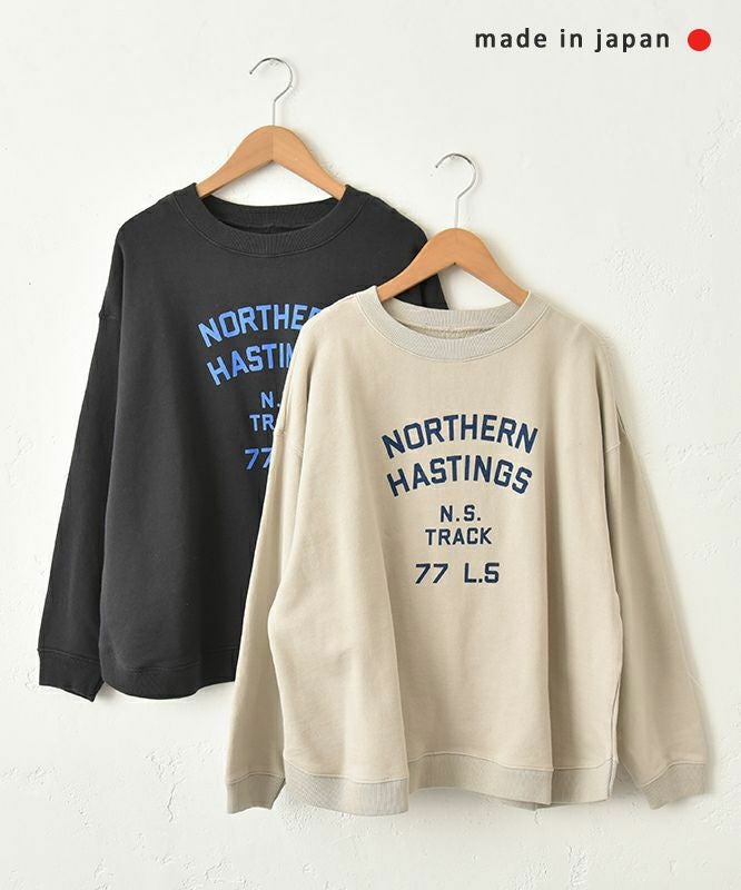  her.｜ヘムラウンドプリントスウェットプルオーバー [[MA-513026]][C]