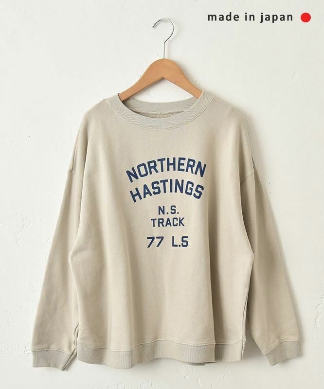  her.｜ヘムラウンドプリントスウェットプルオーバー [[MA-513026]][C]