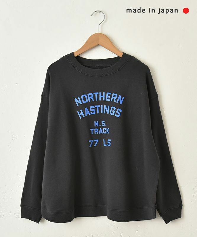  her.｜ヘムラウンドプリントスウェットプルオーバー [[MA-513026]][C]