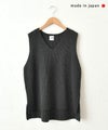  her.｜リブ編み　サイドスリットベスト [[MA-36224]][C]