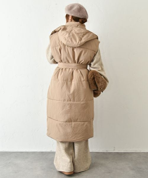 HUMS｜中綿ロングベスト [[C-5126]][C]