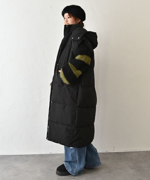 HUMS｜中綿ロングベスト [[C-5126]][C]