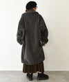 HUMS｜ボアロングコート [[32844A431]][C]