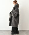 HUMS｜ボアロングコート [[32844A431]][C]