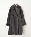  HUMS｜ボアロングコート [[32844A431]][C]