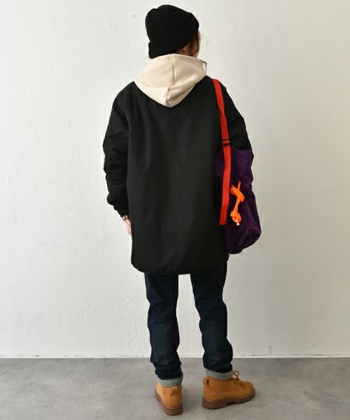 IN THE MARKET｜ボア×ナイロンミックスアウター[[C-2439]][C]