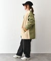 IN THE MARKET｜ボア×ナイロンミックスアウター[[C-2439]][C]