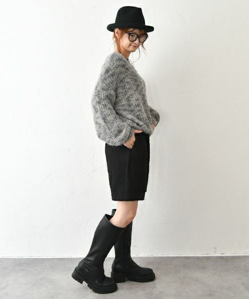 HUMS｜カラーシャギーニット [[C-5128]][C]